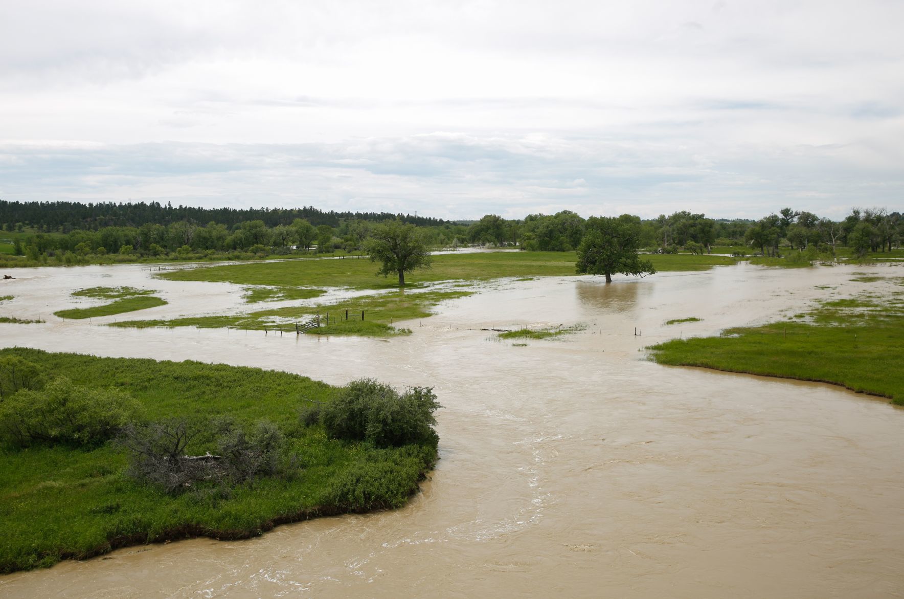 Musselshell flooding